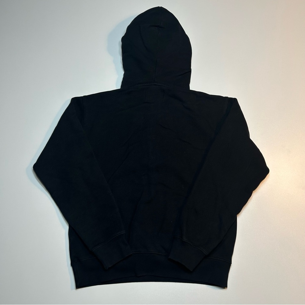 Aritzia Tna Teddy Fleece Lined Half Zip Hoodie Jacket Black Size XS - Picture 2 of 8